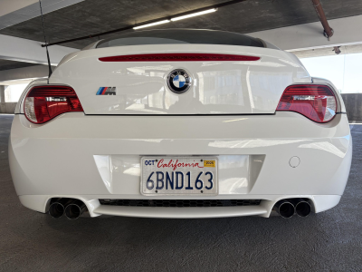2007 BMW Z4 M Coupe in Alpine White III over Black Extended Nappa