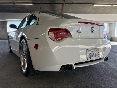 2007 BMW Z4 M Coupe in Alpine White III over Black Extended Nappa