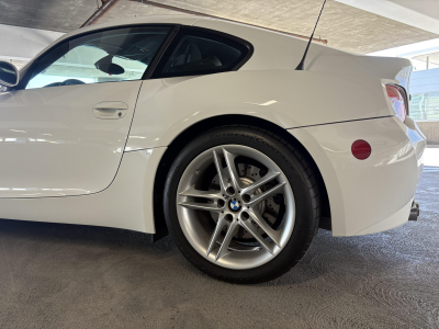 2007 BMW Z4 M Coupe in Alpine White III over Black Extended Nappa