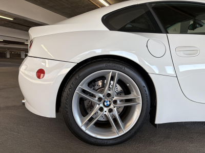 2007 BMW Z4 M Coupe in Alpine White III over Black Extended Nappa
