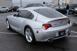 2007 BMW Z4 M Coupe in Titanium Silver Metallic over Black Nappa