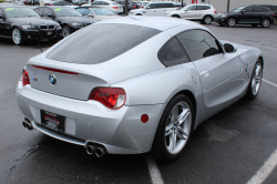 2007 BMW Z4 M Coupe in Titanium Silver Metallic over Black Nappa