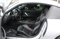 2007 BMW Z4 M Coupe in Titanium Silver Metallic over Black Nappa