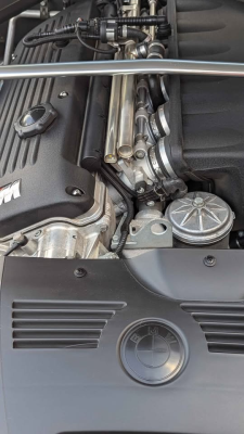 2007 BMW Z4 M Coupe in Titanium Silver Metallic over Black Nappa