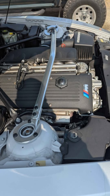 2007 BMW Z4 M Coupe in Titanium Silver Metallic over Black Nappa