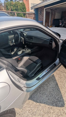 2007 BMW Z4 M Coupe in Titanium Silver Metallic over Black Nappa