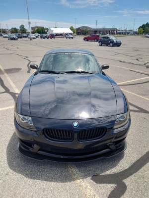 2007 BMW Z4 M Coupe in Black Sapphire Metallic over Dark Sepang Brown Nappa