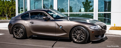 2007 BMW Z4 M Coupe in Sepang Bronze Metallic over Black Extended Nappa