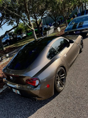 2007 BMW Z4 M Coupe in Sepang Bronze Metallic over Black Extended Nappa