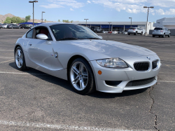 2007 BMW Z4 M Coupe in Titanium Silver Metallic over Imola Red Nappa