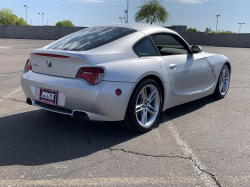 2007 BMW Z4 M Coupe in Titanium Silver Metallic over Imola Red Nappa