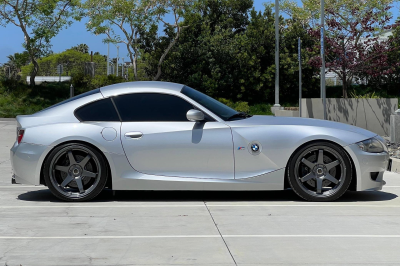 2007 BMW Z4 M Coupe in Titanium Silver Metallic over Black Nappa