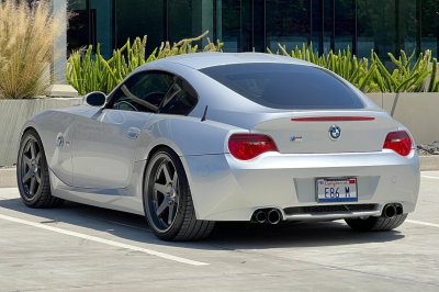 2007 BMW Z4 M Coupe in Titanium Silver Metallic over Black Nappa
