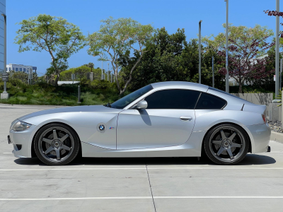 2007 BMW Z4 M Coupe in Titanium Silver Metallic over Black Nappa