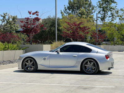 2007 BMW Z4 M Coupe in Titanium Silver Metallic over Black Nappa