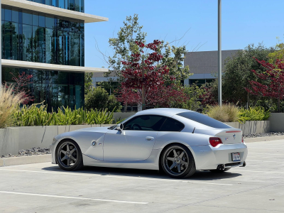 2007 BMW Z4 M Coupe in Titanium Silver Metallic over Black Nappa