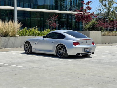 2007 BMW Z4 M Coupe in Titanium Silver Metallic over Black Nappa