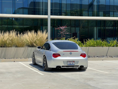 2007 BMW Z4 M Coupe in Titanium Silver Metallic over Black Nappa