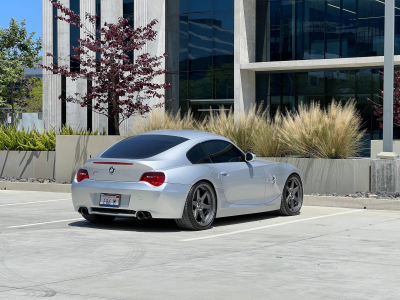 2007 BMW Z4 M Coupe in Titanium Silver Metallic over Black Nappa
