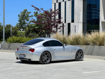 2007 BMW Z4 M Coupe in Titanium Silver Metallic over Black Nappa