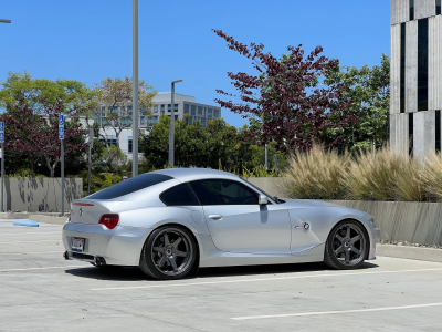2007 BMW Z4 M Coupe in Titanium Silver Metallic over Black Nappa