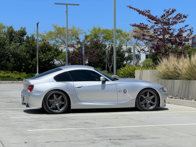 2007 BMW Z4 M Coupe in Titanium Silver Metallic over Black Nappa