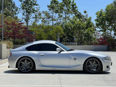2007 BMW Z4 M Coupe in Titanium Silver Metallic over Black Nappa