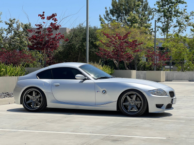 2007 BMW Z4 M Coupe in Titanium Silver Metallic over Black Nappa
