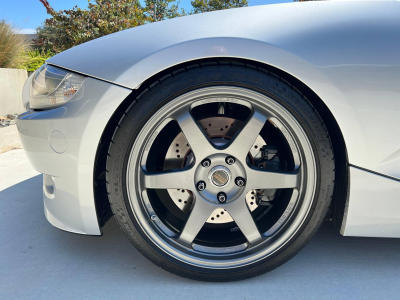 2007 BMW Z4 M Coupe in Titanium Silver Metallic over Black Nappa