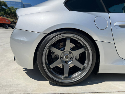 2007 BMW Z4 M Coupe in Titanium Silver Metallic over Black Nappa
