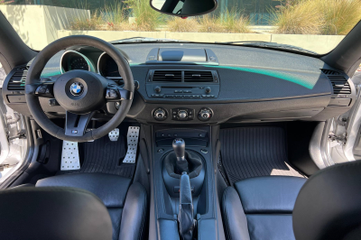 2007 BMW Z4 M Coupe in Titanium Silver Metallic over Black Nappa