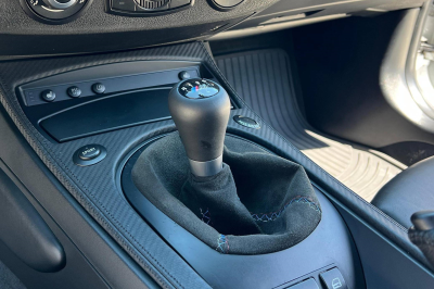 2007 BMW Z4 M Coupe in Titanium Silver Metallic over Black Nappa