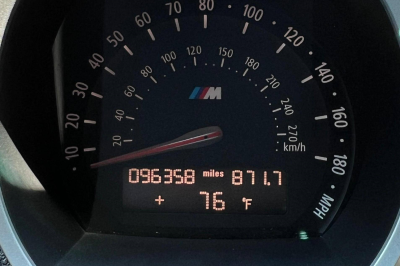 2007 BMW Z4 M Coupe in Titanium Silver Metallic over Black Nappa