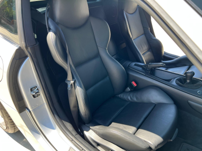 2007 BMW Z4 M Coupe in Titanium Silver Metallic over Black Nappa