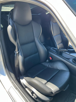 2007 BMW Z4 M Coupe in Titanium Silver Metallic over Black Nappa