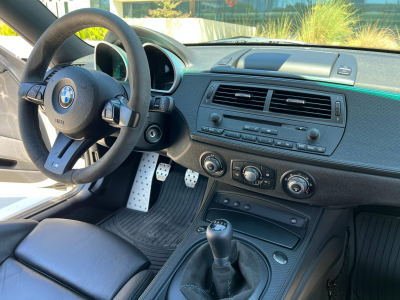 2007 BMW Z4 M Coupe in Titanium Silver Metallic over Black Nappa