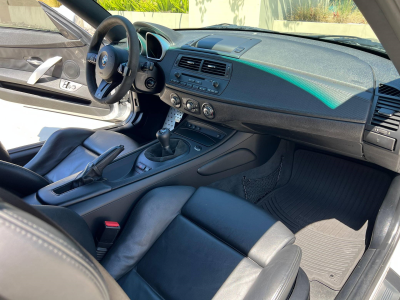 2007 BMW Z4 M Coupe in Titanium Silver Metallic over Black Nappa