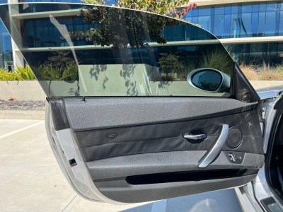 2007 BMW Z4 M Coupe in Titanium Silver Metallic over Black Nappa