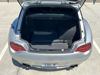 2007 BMW Z4 M Coupe in Titanium Silver Metallic over Black Nappa