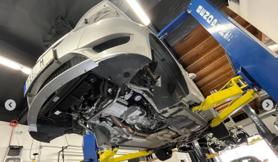 2007 BMW Z4 M Coupe in Titanium Silver Metallic over Black Nappa