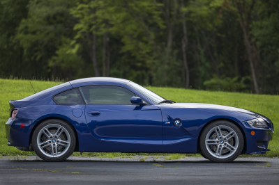 2007 BMW Z4 M Coupe in Interlagos Blue Metallic over Black Extended Nappa
