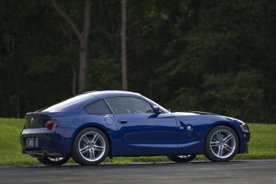 2007 BMW Z4 M Coupe in Interlagos Blue Metallic over Black Extended Nappa