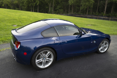 2007 BMW Z4 M Coupe in Interlagos Blue Metallic over Black Extended Nappa