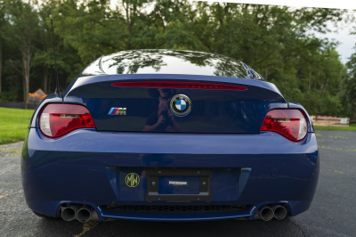 2007 BMW Z4 M Coupe in Interlagos Blue Metallic over Black Extended Nappa