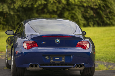 2007 BMW Z4 M Coupe in Interlagos Blue Metallic over Black Extended Nappa