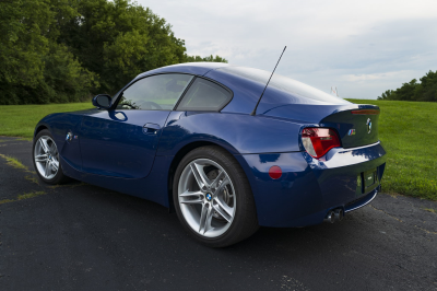 2007 BMW Z4 M Coupe in Interlagos Blue Metallic over Black Extended Nappa