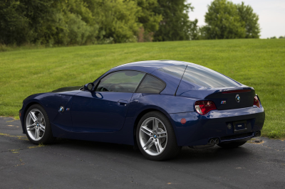 2007 BMW Z4 M Coupe in Interlagos Blue Metallic over Black Extended Nappa