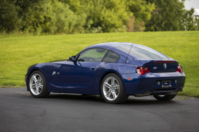 2007 BMW Z4 M Coupe in Interlagos Blue Metallic over Black Extended Nappa