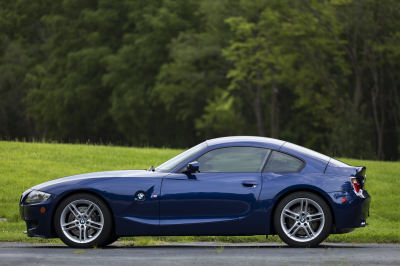 2007 BMW Z4 M Coupe in Interlagos Blue Metallic over Black Extended Nappa