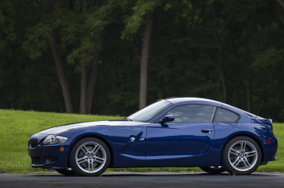 2007 BMW Z4 M Coupe in Interlagos Blue Metallic over Black Extended Nappa